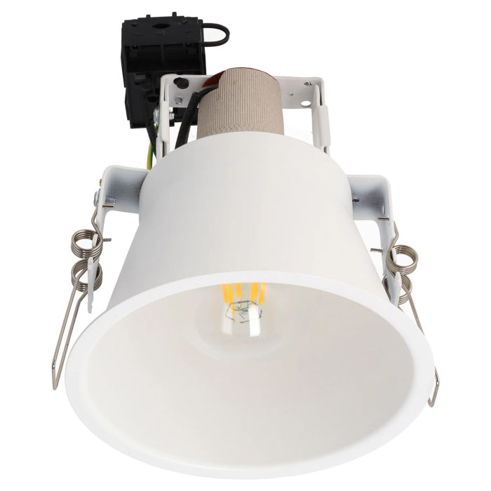 Downlight E27 Finition Blanche - Éclairage Intérieur Efficace et Économique 3