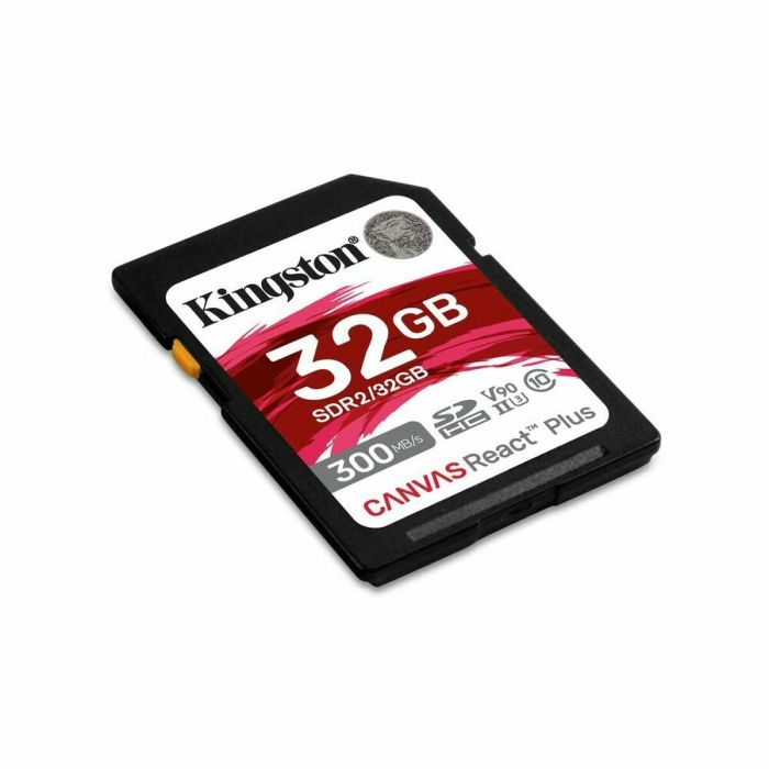 Carte Mémoire Micro SD avec Adaptateur Kingston SDR2/32GB 32 GB SDXC UHS-II 8K Ultra HD (Reconditionné A) 1 Carte Mémoire Micro SD avec Adaptateur Kingston SDR2/32GB 32 GB SDXC UHS-II 8K Ultra HD (Reconditionné A) 1