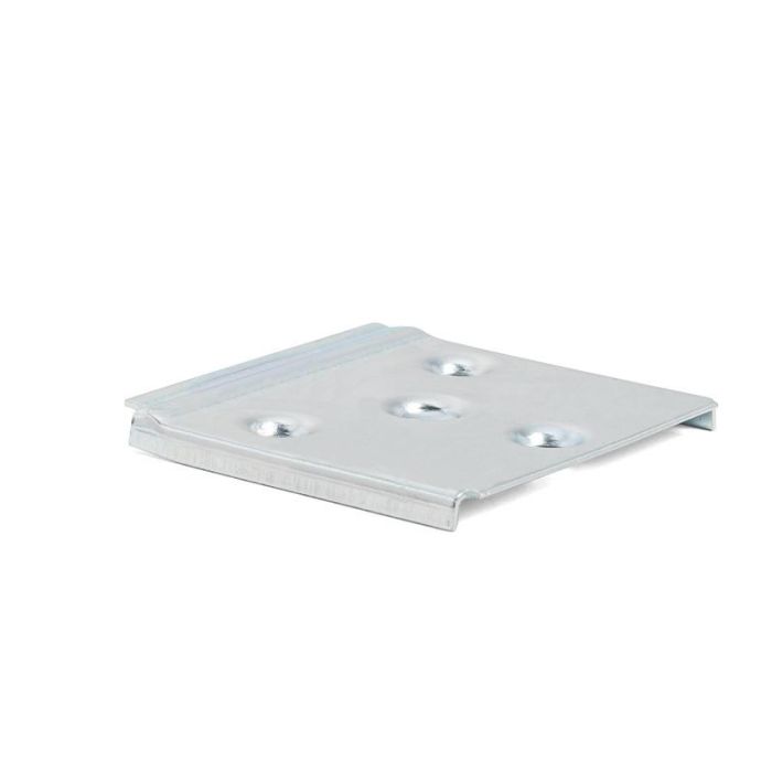 Placa Colgador Mueble E-Delta 50X50 Zincado Herrajes Alk 1