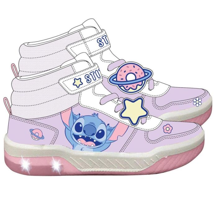 Chaussures de Sport pour Enfants Stitch Lila 5 Chaussures de Sport pour Enfants Stitch Lila 5