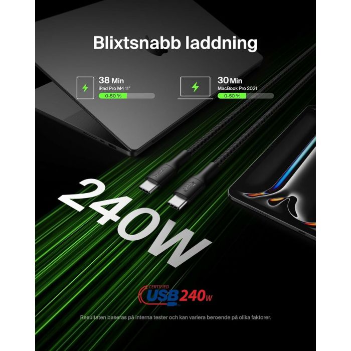 Câble USB vers Lightning Belkin CAB025HQ2MBK Noir 2 m 9