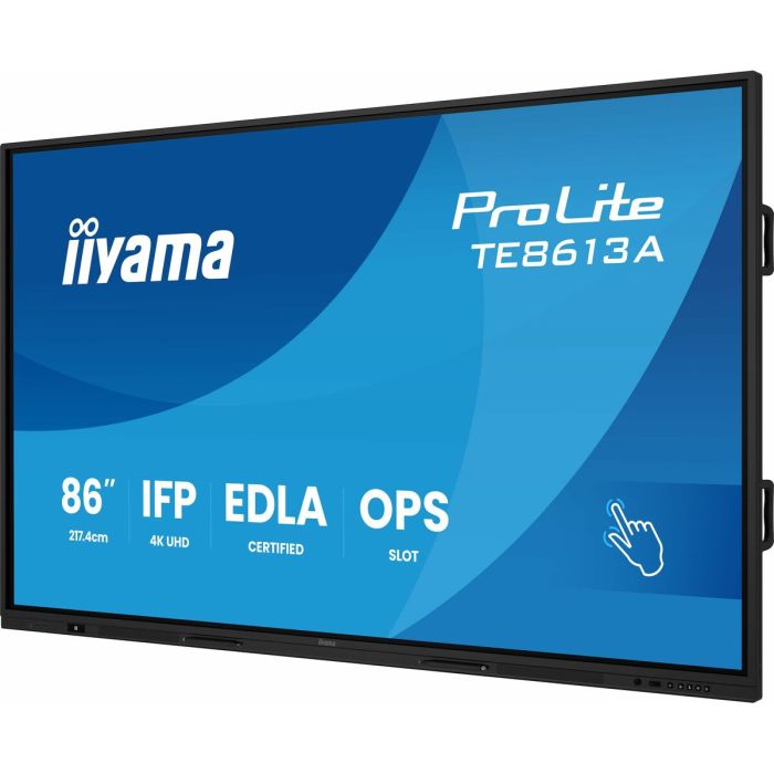 Écran Iiyama TE8613A-B1AG 86" 4K Ultra HD LCD 26 Écran Iiyama TE8613A-B1AG 86" 4K Ultra HD LCD 26