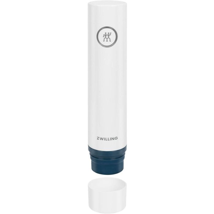 Zwilling 36815-014-0 - Machine de mise sous vide pour aliments avec conteneurs en verre, pompe USB, étanchéité sous vide, bleu, sans BPA
