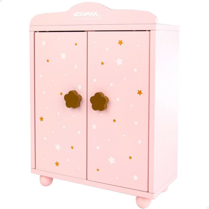 Armoire Woomax Poupées Rose 6 Armoire Woomax Poupées Rose 6