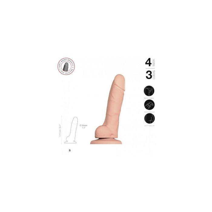 Gode Strap-on-me Realistic Naturel S 4