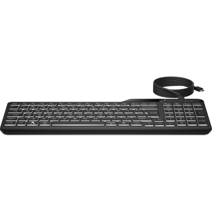 Clavier HP 7N7C0AA#ABB Noir QWERTY 0 Clavier HP 7N7C0AA#ABB Noir QWERTY 0