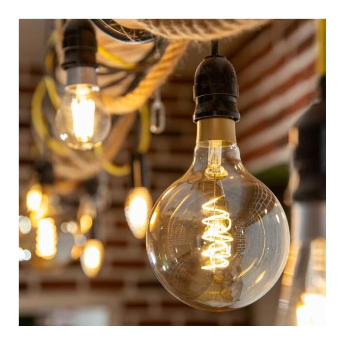 Shelly Plug & Play Beleuchtung "Vintage G125 E27" WLAN LED Lampe 2