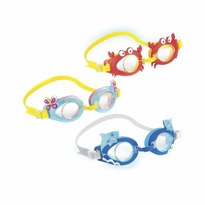 Lunettes de bain pour enfants Intex Plastique 3 Lunettes de bain pour enfants Intex Plastique 3