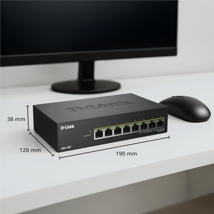 Switch D-Link DMS-108P/E 3