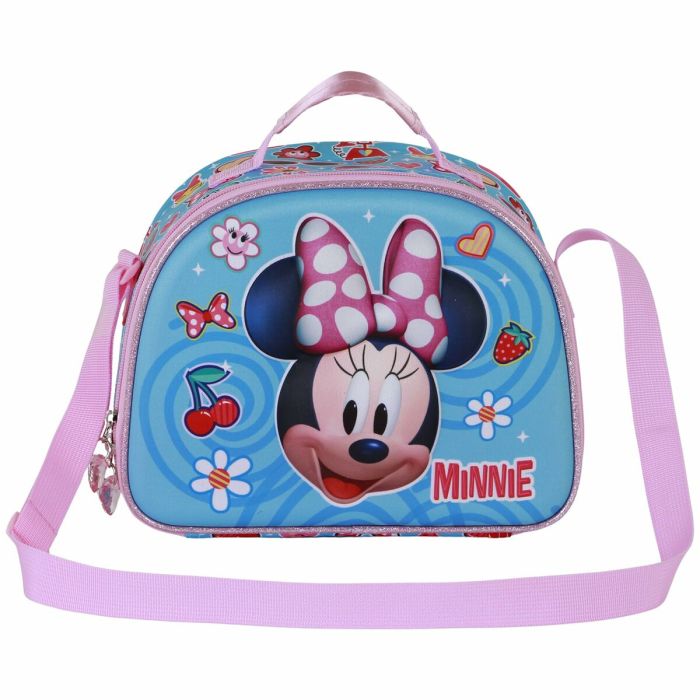 Sac glacière goûter 3D Minnie Mouse Happiness Rose 25,5 x 10 x 20 cm 2 Sac glacière goûter 3D Minnie Mouse Happiness Rose 25,5 x 10 x 20 cm 2