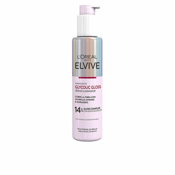L'Oréal Paris Elvive Glycolique Gloss Sérum éclairant Cheveux 150 ml