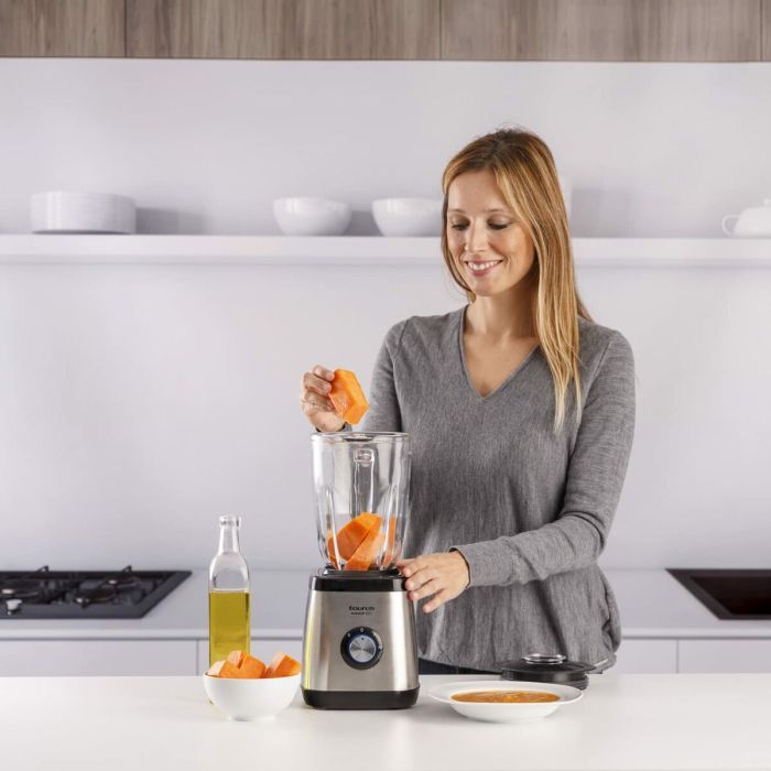 Bol mixeur Taurus magnum 1500 W 1,5 L Gris 3