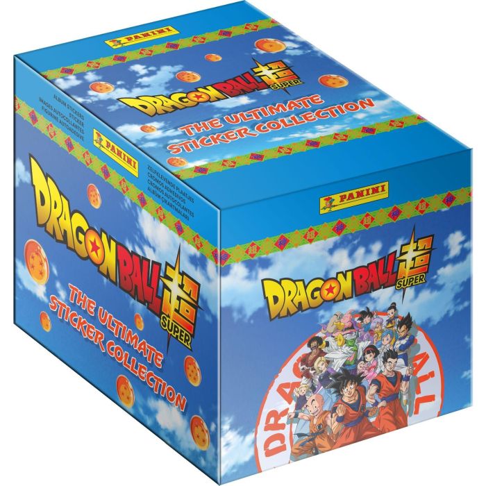 Boîte de 36 pochettes - PANINI - DRAGON BALL SUPER - The ultimate collection - 180 Stickers + carte edition limitée n°1 0 Boîte de 36 pochettes - PANINI - DRAGON BALL SUPER - The ultimate collection - 180 Stickers + carte edition limitée n°1 0