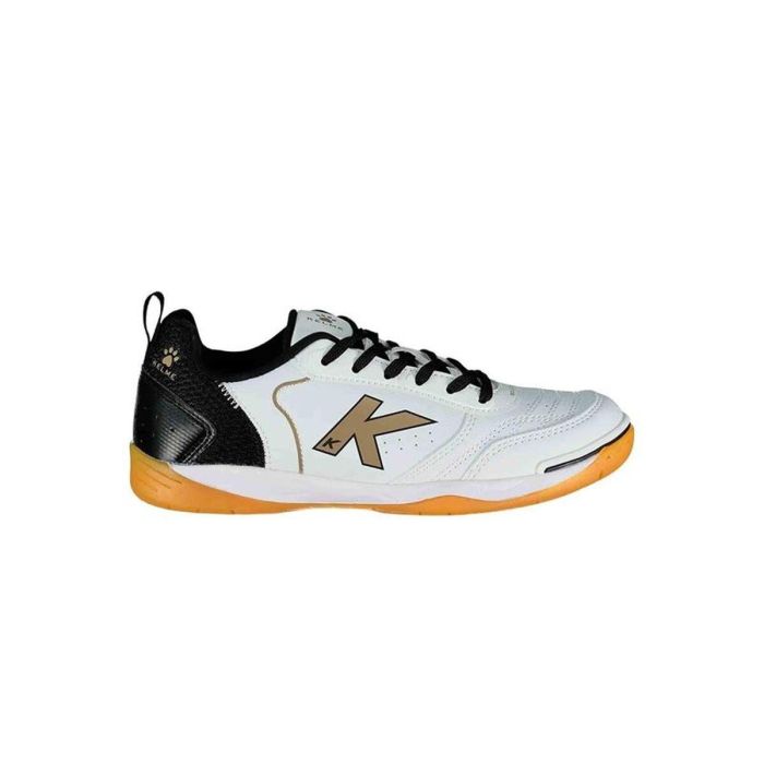 Chaussures de Futsal pour Adultes Kelme Goleiro Indoor Blanc L/XL 0 Chaussures de Futsal pour Adultes Kelme Goleiro Indoor Blanc L/XL 0