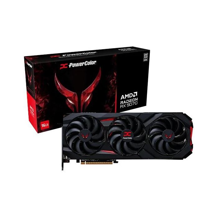 RX 9070 16GB PowerColor Devil OC GDDR6 3Fan 7