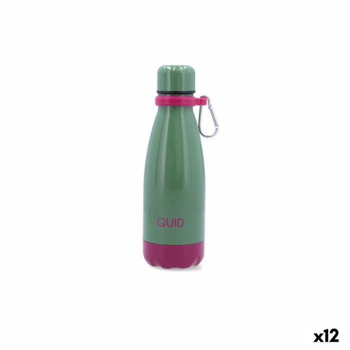 Bouteille Thermique Quid Sarao Vert 350 ml (12 Unités)