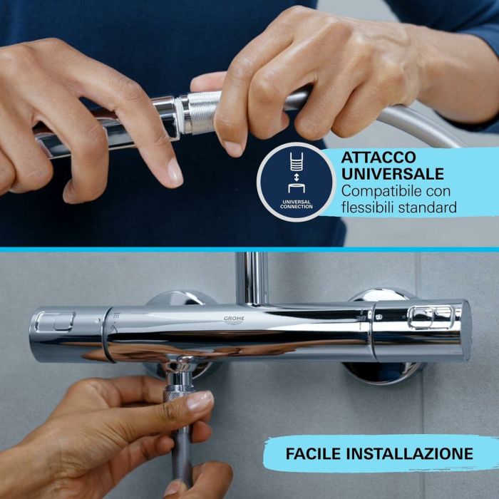 Pomme de douche Grohe Métal 10