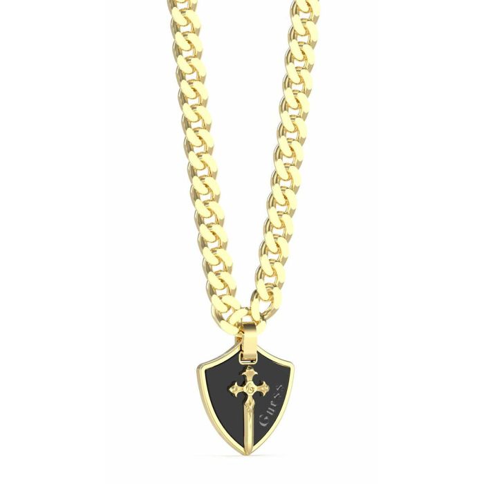 Collier Homme Guess JUMN04019JWYGBKT-U Croix 2