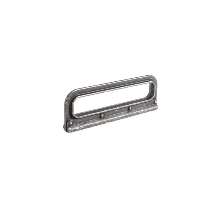 Tirador Zamak Aser Acabado Negro Vintage Dist. Agujero Dist. 64Mm. Giusti 2