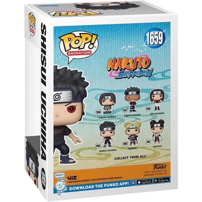 Funko Pop! Animation Naruto Shippuden - Figurine en Vinyle Shisui Uchiha - Pièce de Collection Officielle