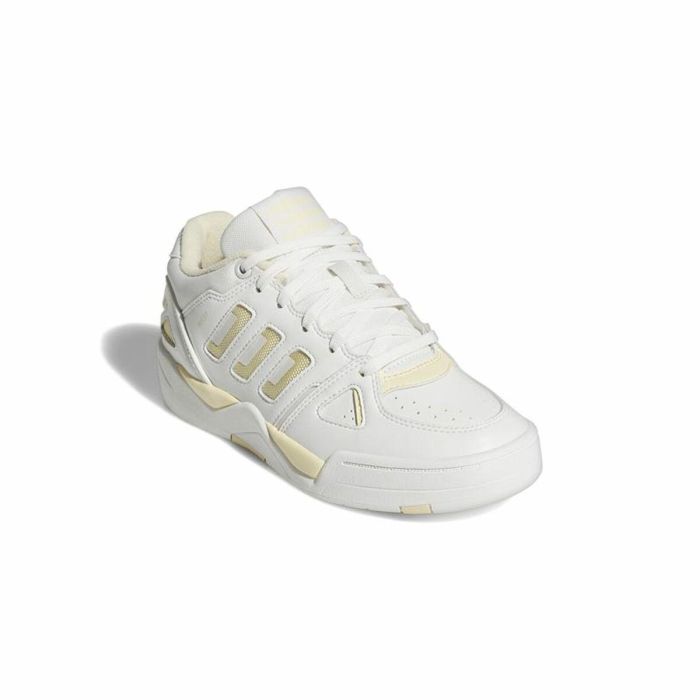 Chaussures de Basket-Ball pour Adultes Adidas Midcity Low Blanc 3