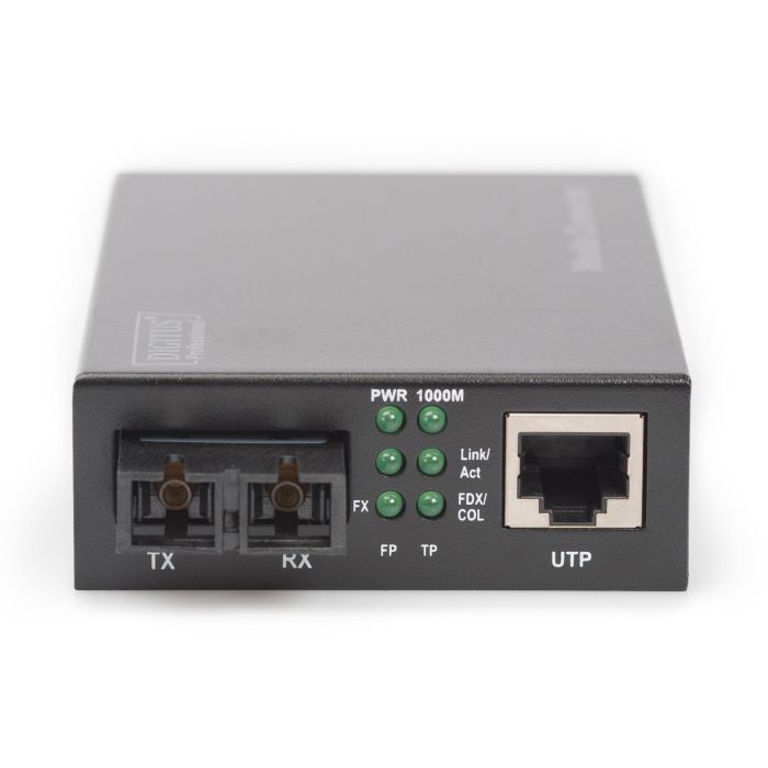 Digitus DN-82120-1 Gigabit Medienkonverter Multimode SC 500m 3 Digitus DN-82120-1 Gigabit Medienkonverter Multimode SC 500m 3