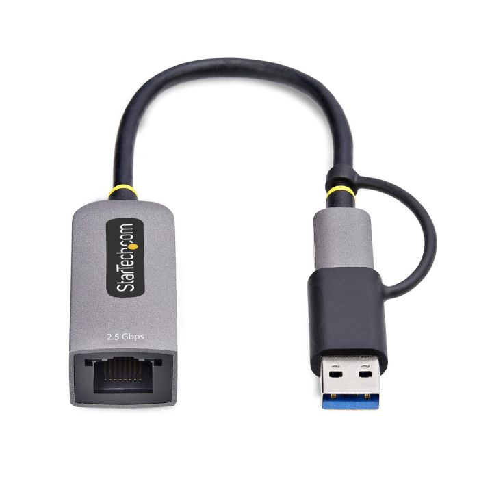 Câble USB Startech U2GA-USB-C-ETHERNET Gris 14 Câble USB Startech U2GA-USB-C-ETHERNET Gris 14