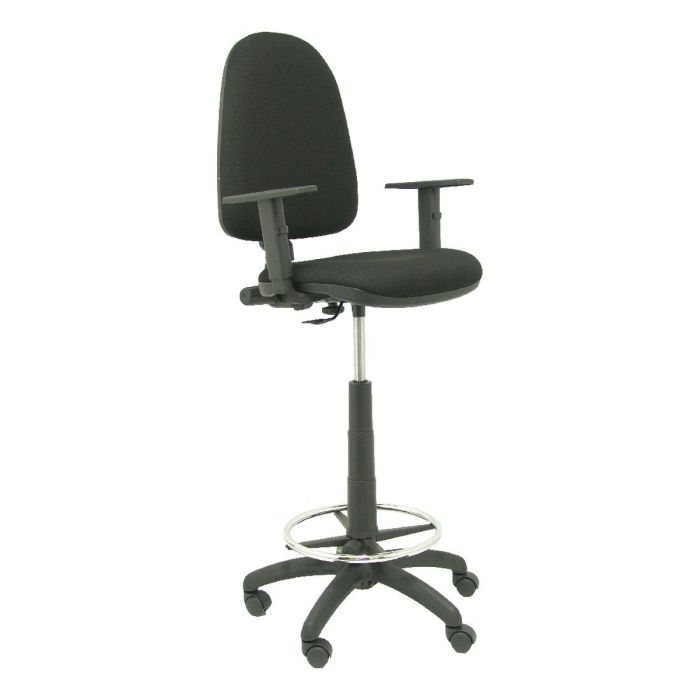 Tabouret Ayna Piqueras y Crespo I840B10 Noir PVC