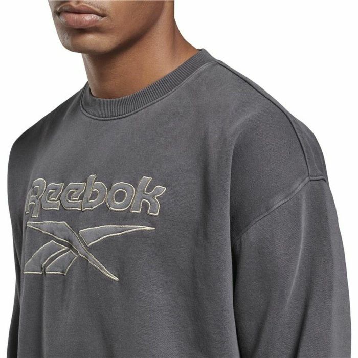 Sweat sans capuche homme Reebok Classics Premium Gris foncé 4