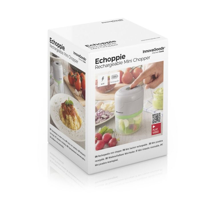 Mini Hachoir Rechargeable et Portable Echoppie InnovaGoods 1