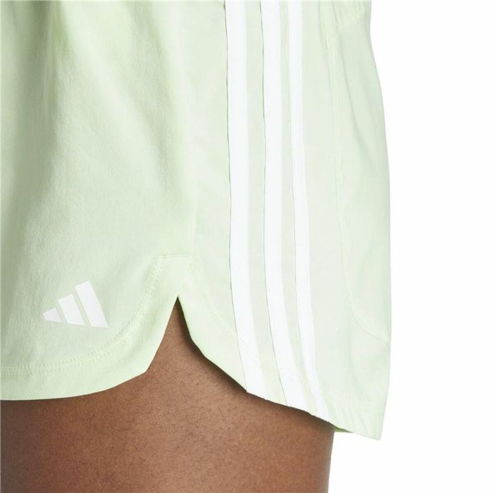 Short de Sport Adidas Essentials Pacer Woven High Vert Vert clair 1