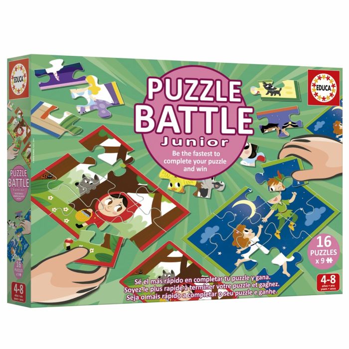 Puzzle Educa Battle Jr Contes 16 Pièces 7