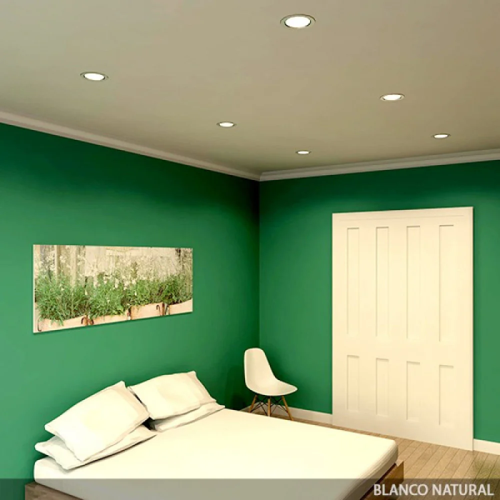 Downlight LED 9W 800Lm 6000K 40.000H [PCE-DL9W-CW] 7