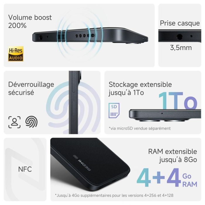 Smartphone Xiaomi 69777 6,9" 4 GB RAM 128 GB Pourpre 8