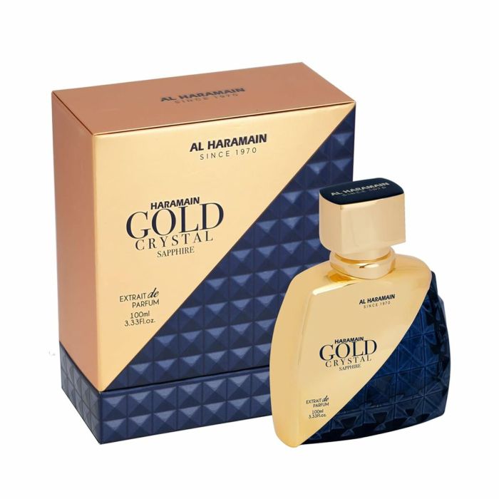 Parfum Unisexe Al Haramain Haramain Gold Crystal Sapphire 100 ml 1 Parfum Unisexe Al Haramain Haramain Gold Crystal Sapphire 100 ml 1