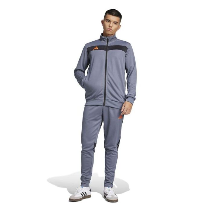 Survêtement pour Adultes Adidas Tiro Es Ts Bleu 4