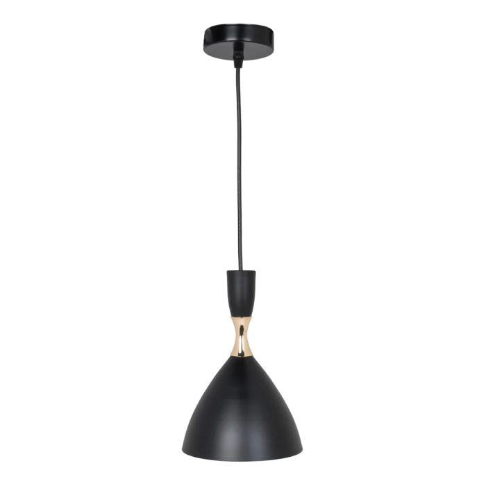 Lampe Suspendue "Lia" Métal Noir E27 Hauteur Réglable SKD-P127-B 0 Lampe Suspendue "Lia" Métal Noir E27 Hauteur Réglable SKD-P127-B 0