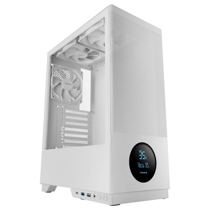 Boîtier ATX semi-tour Tacens 2SAGITTA20W Blanc 5 Boîtier ATX semi-tour Tacens 2SAGITTA20W Blanc 5