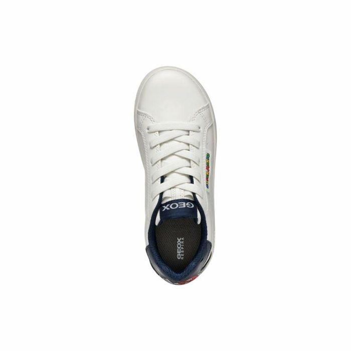 Chaussures casual Geox Eclyper Blanc Blue marine 6 Chaussures casual Geox Eclyper Blanc Blue marine 6