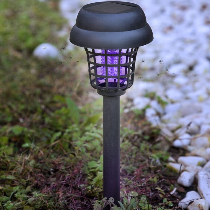 Lampe de Jardin Solaire Anti-moustiques Garlam InnovaGoods 12