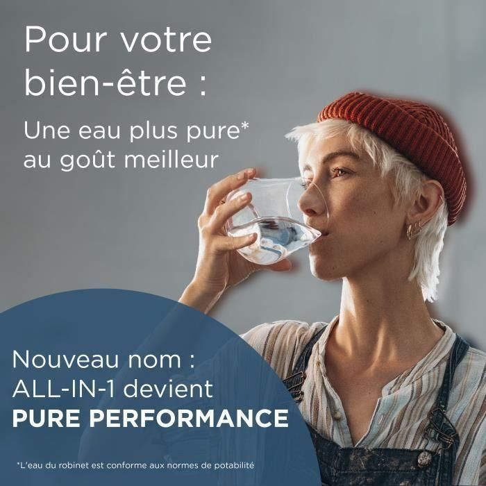 Cartouche BRITA - MAXTRA PRO Pure Performance All-In-1 - Pack 6+2 - Jusqu'a 1200L d'eau filtrée 1