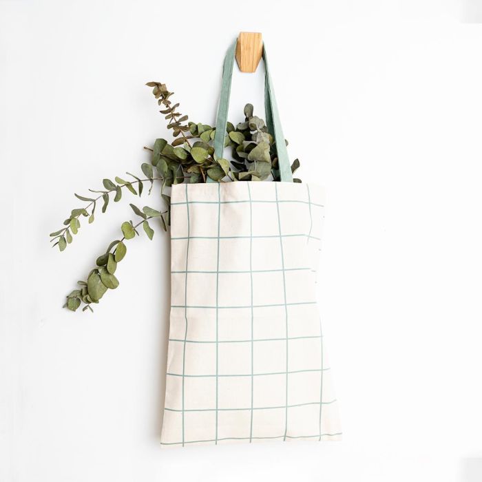 Bolsa 80% Poliester 20% Algodon Okapi Vinthera 46x32 cm (12 Unidades) 1