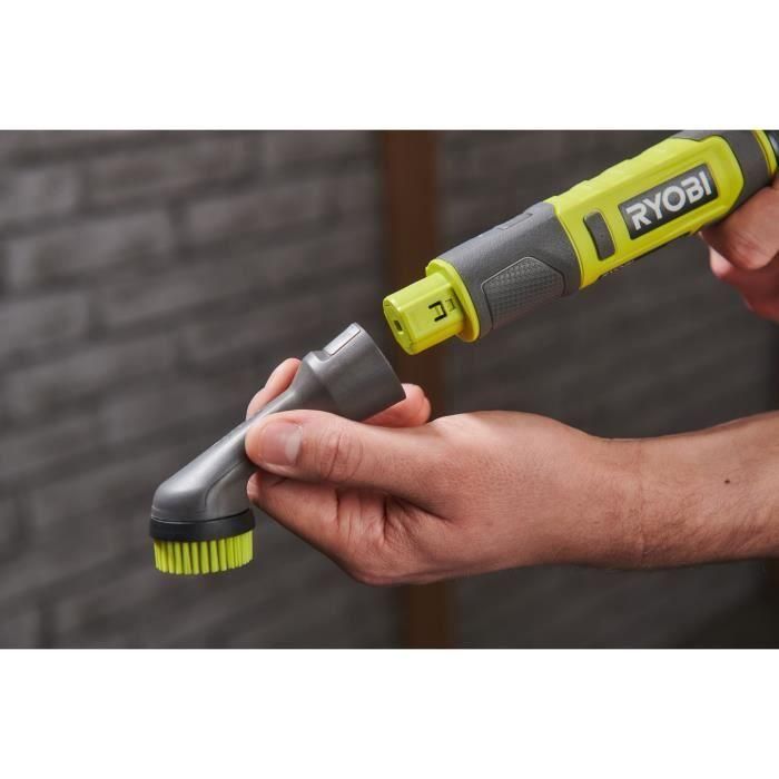 Brosse de détail - RYOBI - 4V - Diam. 20 mm - 200 tr/min - IPX7 - Livrée avec 4 brosses 3 Brosse de détail - RYOBI - 4V - Diam. 20 mm - 200 tr/min - IPX7 - Livrée avec 4 brosses 3