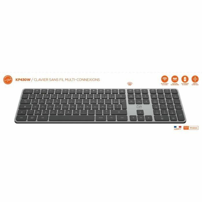 Clavier Mobility Lab KP430W Gris 13 Clavier Mobility Lab KP430W Gris 13