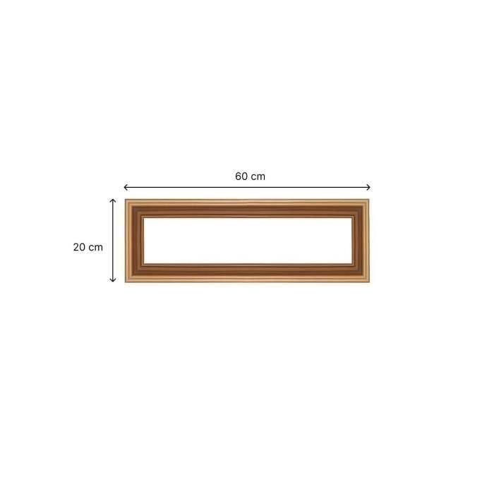Encadrement Mouluré - NORDLINGER PRO - 20 x 60 cm - 42 x 14 mm - FSC 100% 1 Encadrement Mouluré - NORDLINGER PRO - 20 x 60 cm - 42 x 14 mm - FSC 100% 1
