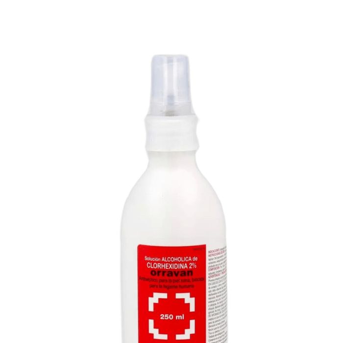 Spray désinfectant Orravan CLORHEXIDINA 2% 250 ml Antiseptique Chlorhexidine 1 Spray désinfectant Orravan CLORHEXIDINA 2% 250 ml Antiseptique Chlorhexidine 1