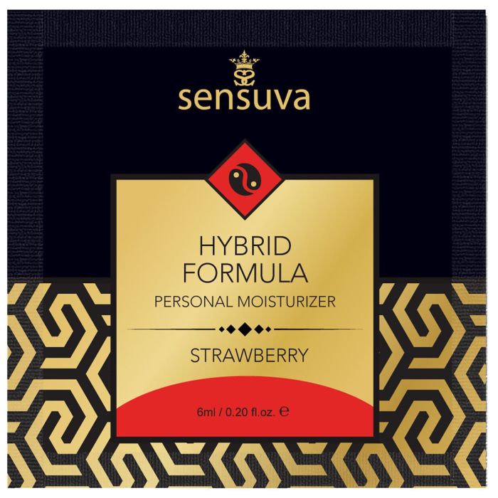 Lubrifiant Sensuva Fraise 6 ml