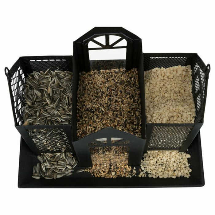 Mangeoire pour oiseaux Trixie Noir 2 L 26 x 19 x 19 cm 1