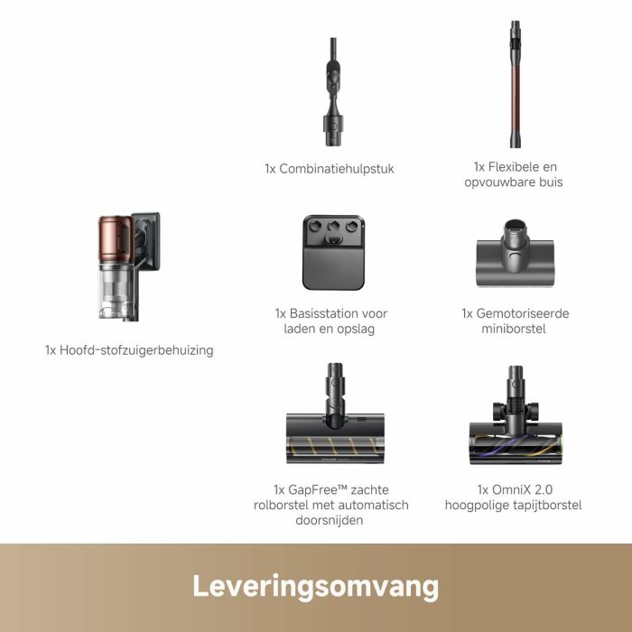 Aspirateur Dreame 010101AA000560 Noir 1 Aspirateur Dreame 010101AA000560 Noir 1