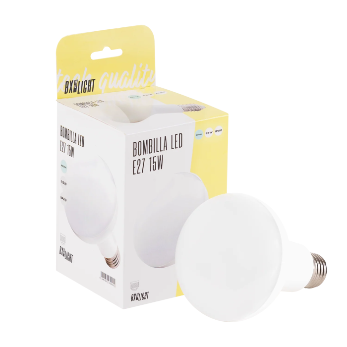 BX3 LIGHT Ampoule LED E27 15W 1200Lm Blanc Neutre 4000K R90 CRI >=90 40000H BX3-R90-E27-15W-W BX3 LIGHT Ampoule LED E27 15W 1200Lm Blanc Neutre 4000K R90 CRI >=90 40000H BX3-R90-E27-15W-W